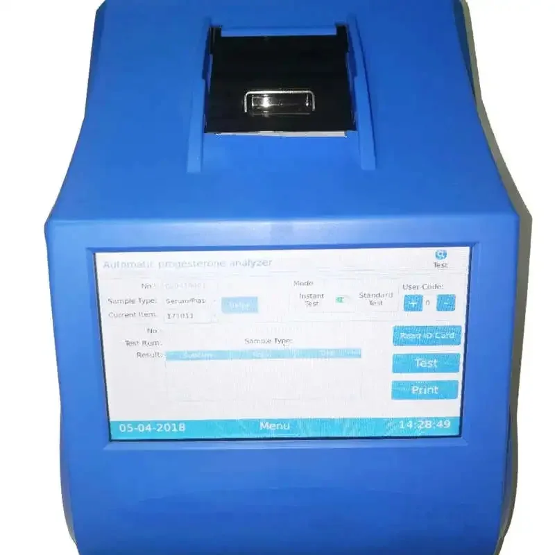 Veter-inary Immunofluorescence Ana-lyzer - T4 & Prog Test Device for Dog/Canine Pet Use