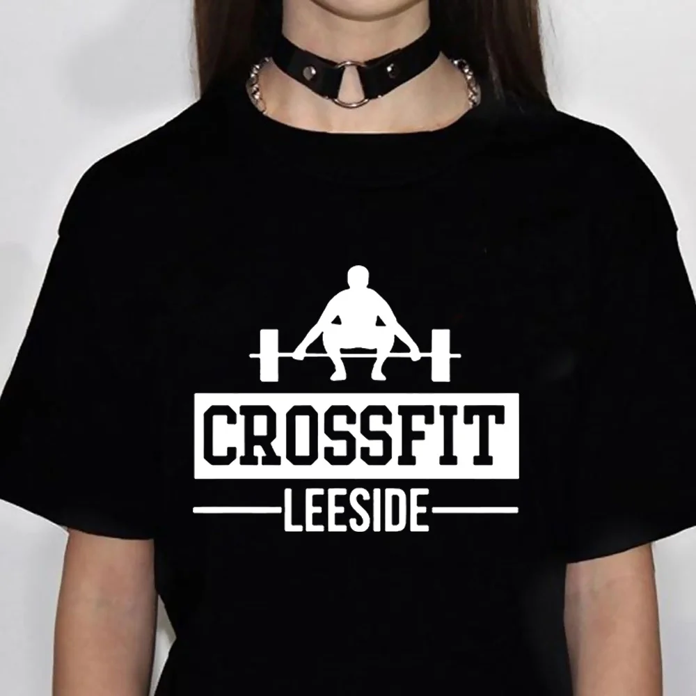 Top de Crossfit para mujer, top de cómic, ropa y2k para niña