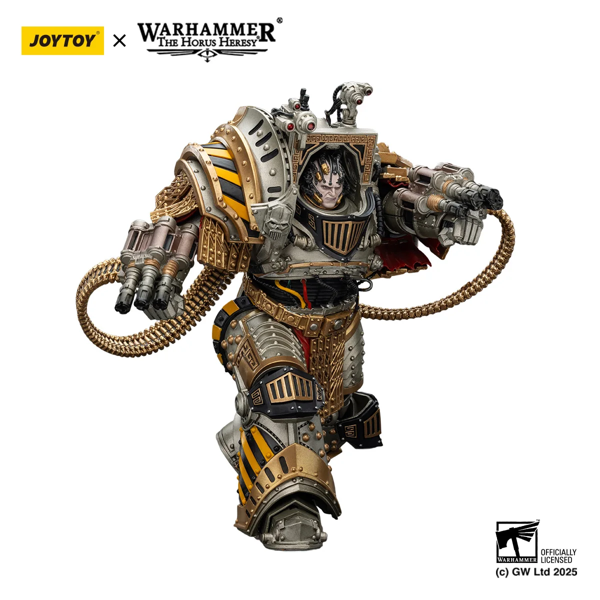 [Przedsprzedaż] JOYTOY Warhammer 40K Figurka Iron Warriors Perturabo, Primarch Legionu IV Anime Model Militarny