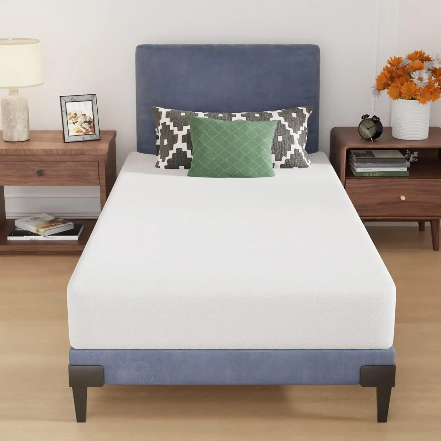 8 Inch Twin Mattress | Medium Firm Base Foam Mattress