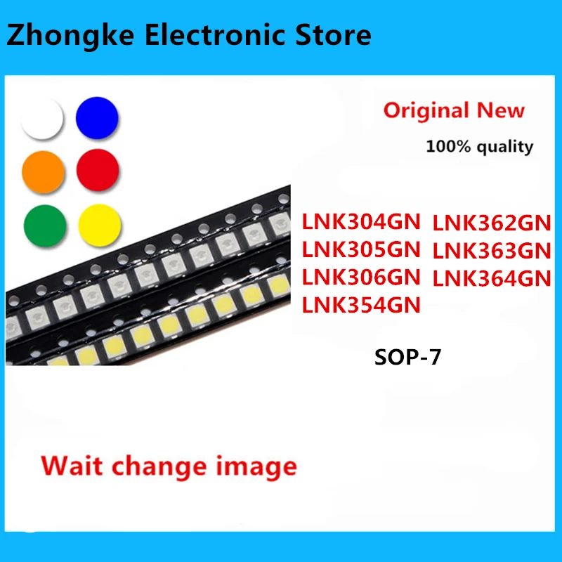 

10STKS/LOT LNK304GN LNK305GN LNK306GN LNK354GN LNK362GN LNK363GN LNK364GN sop7 Power audio module