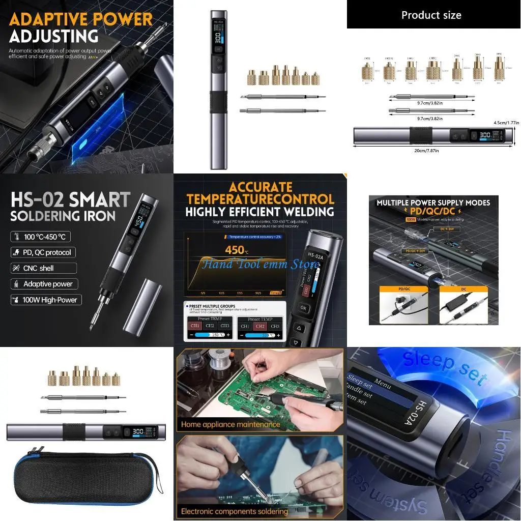 

H37F Advanced Thermals Transfer Soldering Tip and Precisions Aligned Heat Insert Metal