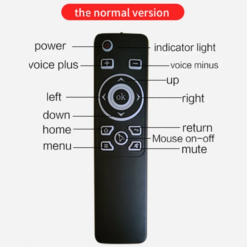 MT3 Smart Remote Control Air Mouse 2.4G Wireless Smart Air Mouse Universal Infrared Remote Control
