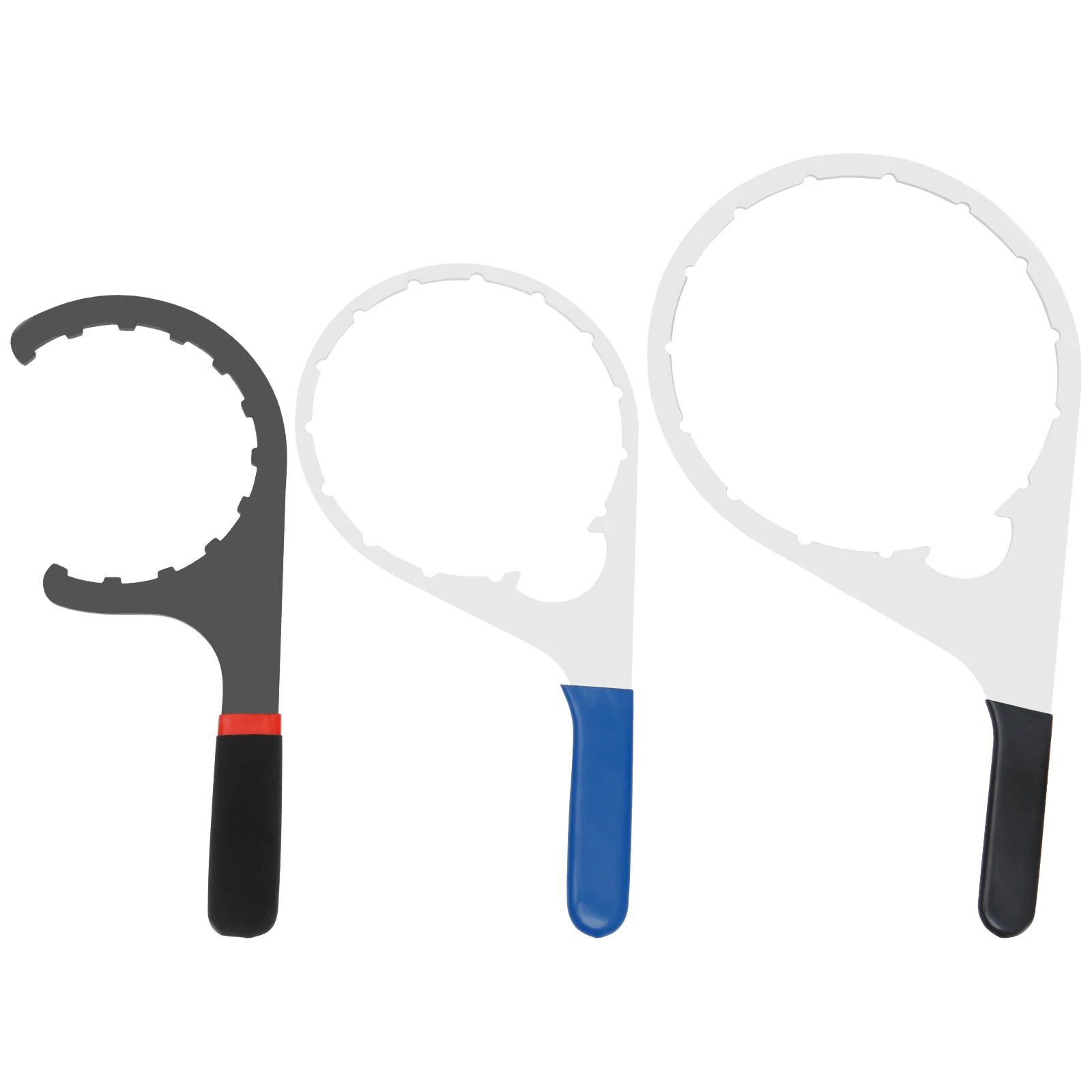 

Набор ключей для топливного фильтра 4,6/6/8 дюйма, стальной порошковый ключ для дизельного топливного фильтра с нескользящей ручкой для снятия и ремонта двигателей