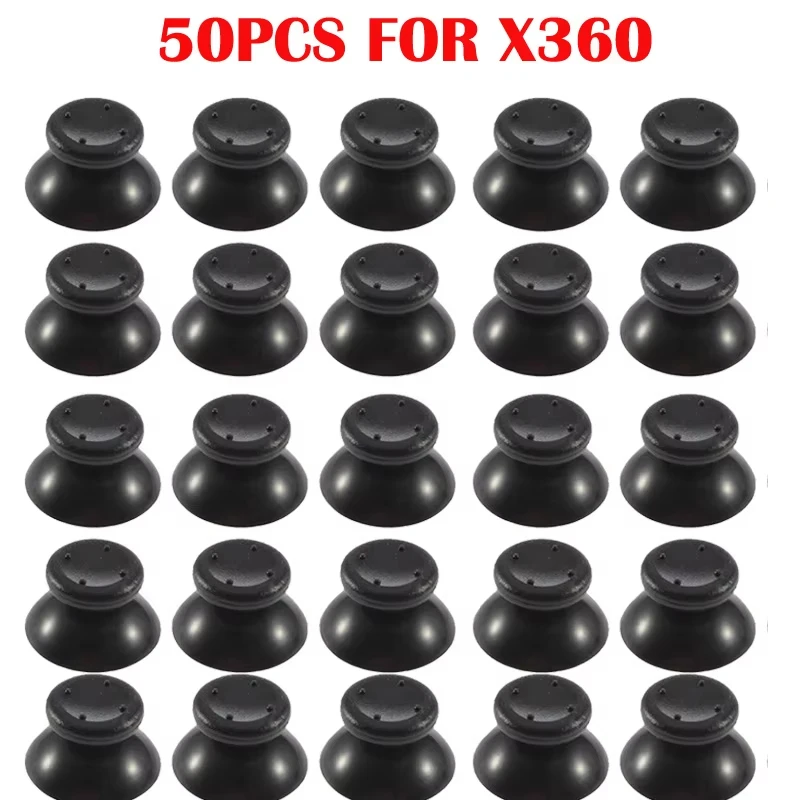 50Pcs für Ps5 Playstation 5 Controller Ersatz Pilz Thumbsticks 3D Analog Stick Joystick Gamepad Thumb-Stick Caps Abdeckung