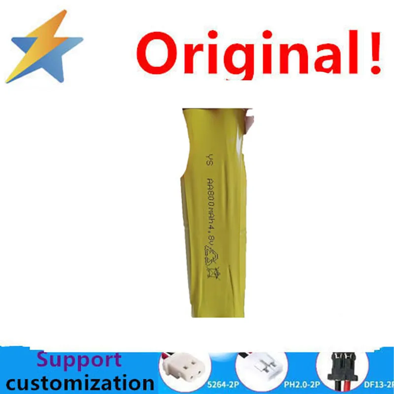 Brand new genuine 4.8V AA 800MAH battery cordless mother and child machine with long standby time, single SM for landline phone