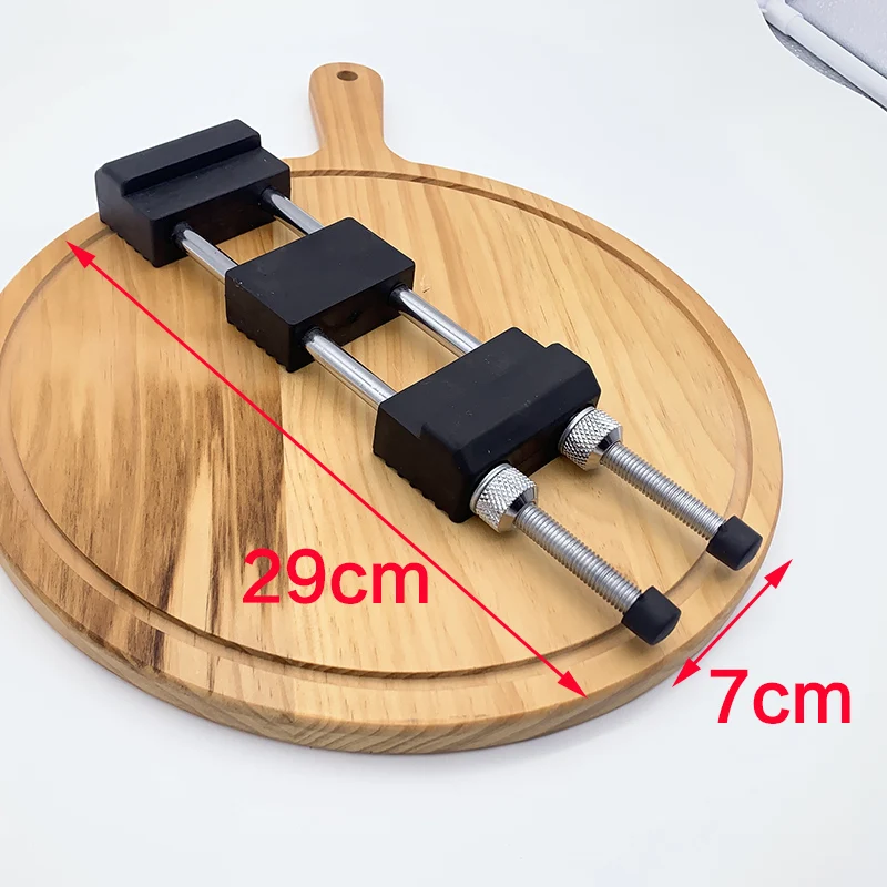 Adjustable Sharpening Stone Holder, Knife Sharpener, Auxiliary Accessories, Whetstone Base, Bamboo/Silica Base System, Kitchen T