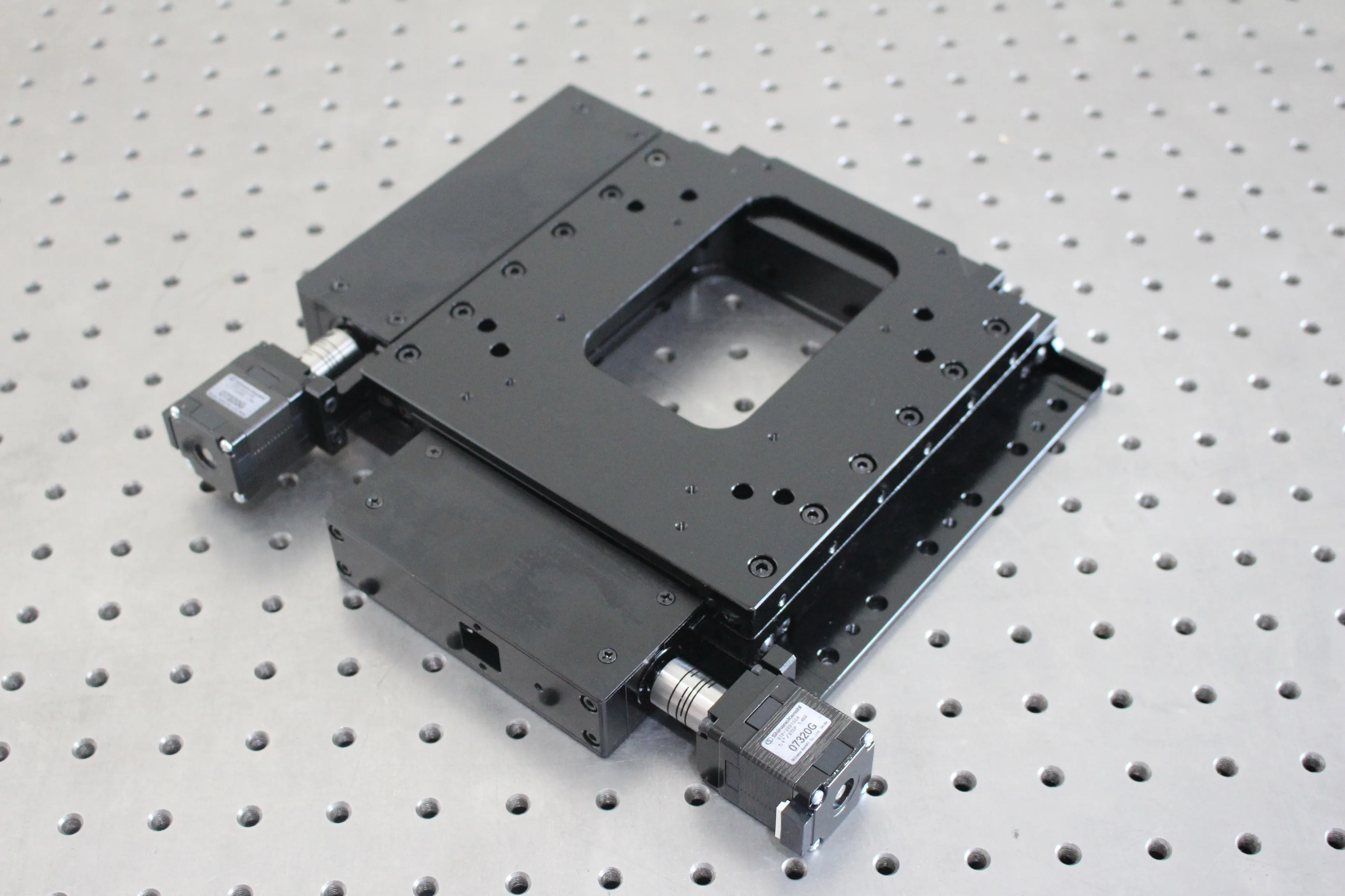 ZT-SMXY2560 ตารางการสแกนการแปลด้วยมอเตอร์ 25x60 มม. แพลตฟอร์มตําแหน่งการเคลื่อนไหวพร้อมความจุโหลด 2 กก.