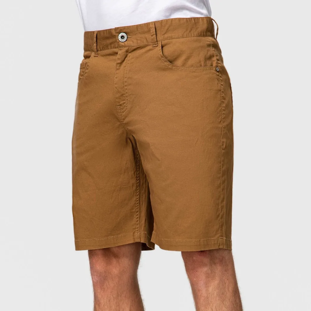 FASHIONSPARK-Calções Masculinos Essenciais para Trabalho com 5 Bolsos, Vestido de Golfe, Shorts Stretch Clássico, Leve, Chino Casual, 9\