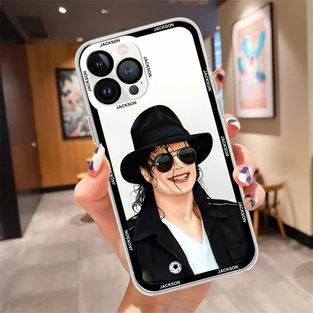 Michael Jackson Legendary Singer Phone Case  For iPhone 15 13 14 12 11 Pro Max X XR XS Max