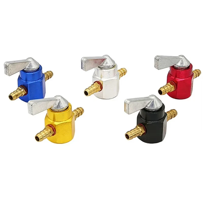 1pcs Motorcycle Fuel Valve Fuel Tank Switch Oil Line Switch Assembly Modification Parts Universal Gas Petcock Shutoff