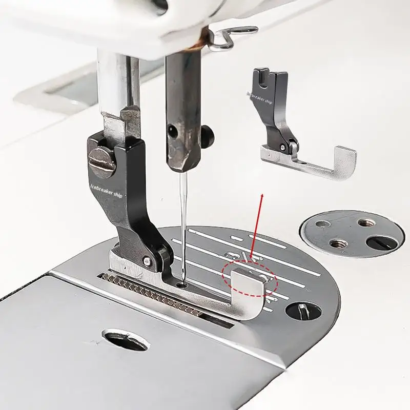 

Новая прижимная лапка для бисероплетения с защитой от заломинивания [YU] | Для свадебных платьев с пайетками и декоративной вышивки | Насадка для швейной машины челночного стежка