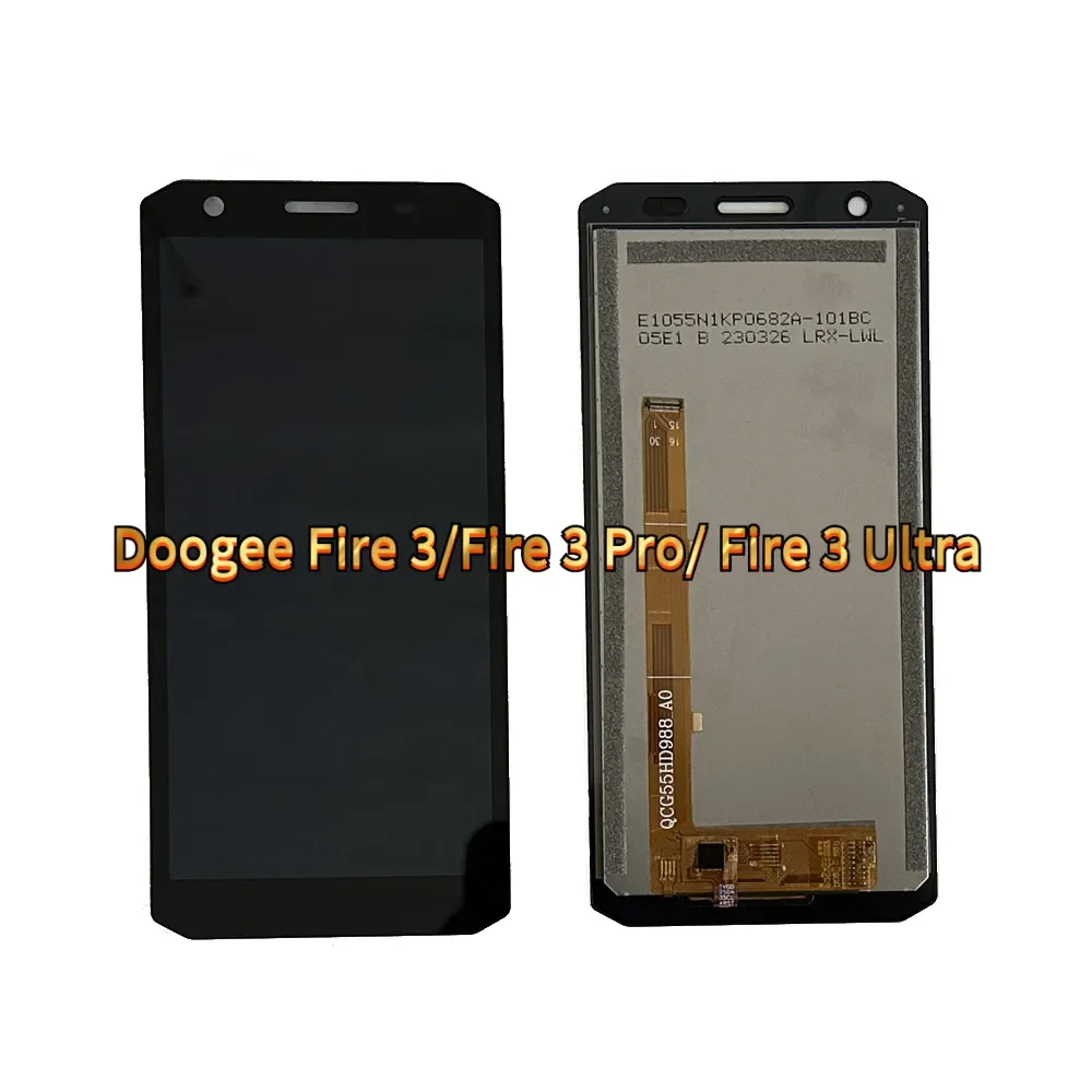 Original For Doogee Fire 3 Fire 3 Pro  Fire3 Ultra LCD Display Screen + Touch Panel Digitizer For Doogee Fire 3 LCD Display