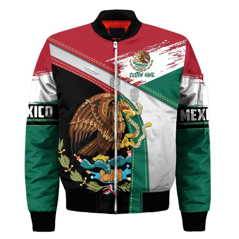 

Mens 3D Mexican Aztec Print Bomber Jackets Zipper Flight Jacket Casual Unisex Harajuku Women Streetwear Coats Ropa Hombre Jacket