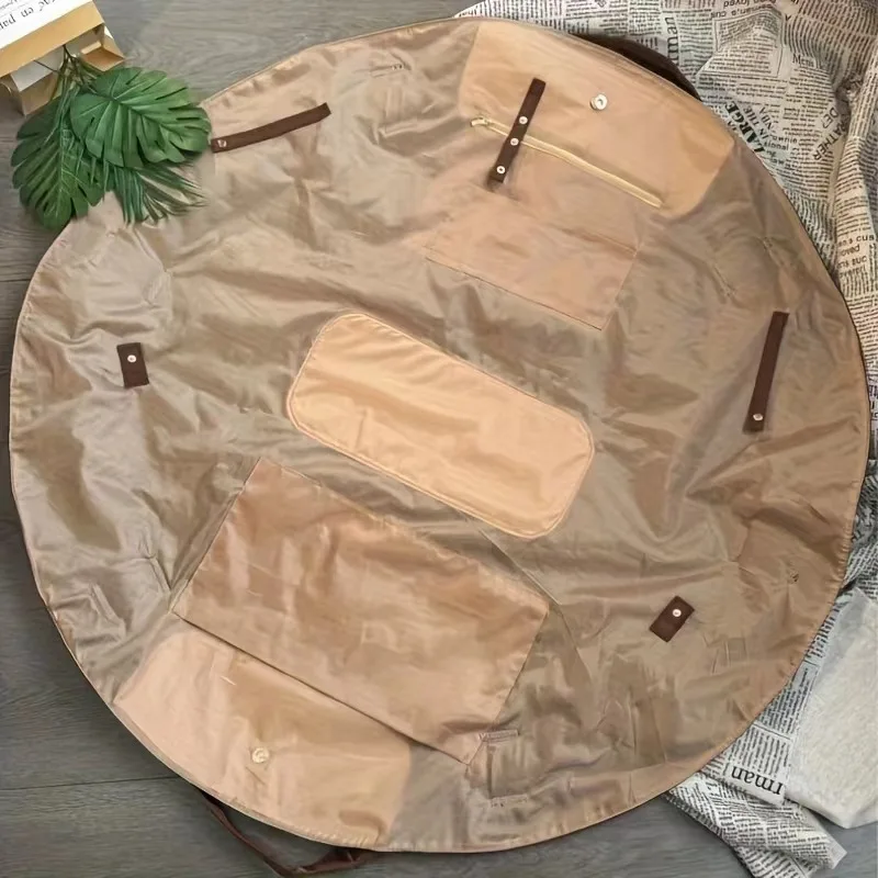 Foldable Shopping Geocery Bag Travel Camping Storage Large Capacity Tote Bag One-Shoulder Crossbody Duffle Women's Picnic JJ4360