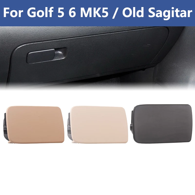 1K1857077B For VW Golf 5 6 MK5 Old Sagitar Glove Box Right Side Lid Latch Storage Handle Trim Cover Switch Car Accessories