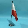Silver metal rod