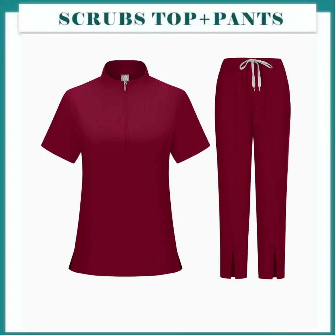 Verpleegkundige Scrub T-shirt Medisch Uniform Apotheker Werkkleding Vrouwen Mannen Verpleging Tandarts Tops Klassieke V-hals Scrub Tops Chirurgische Blouse