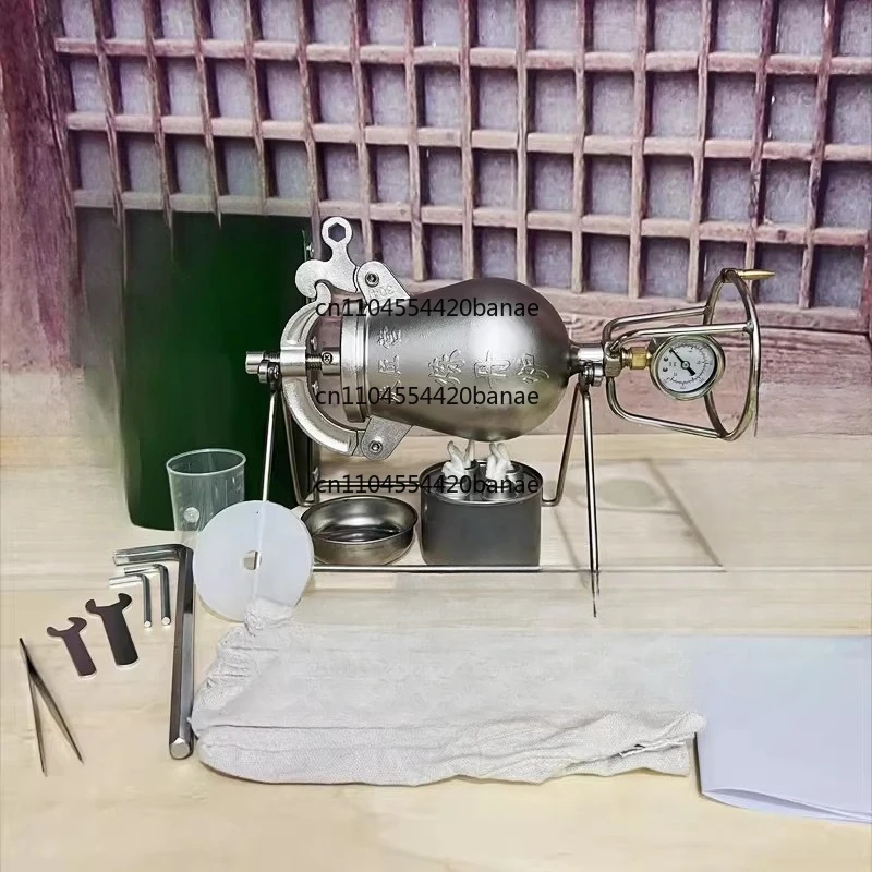 Popcorn machine, stainless steel popcorn furnace grain amplifier alchemy furnace 720ML1000