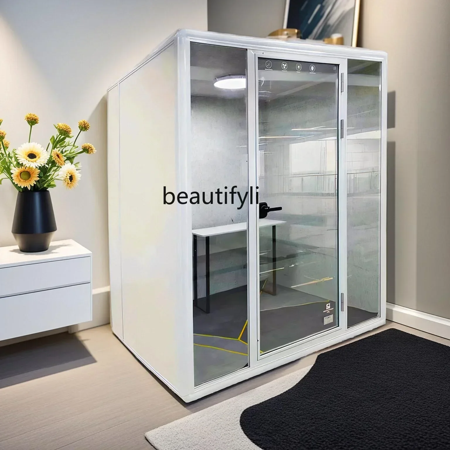 56Soundproof room Silent warehouse Office meeting room Piano room Mobile phone booth Sleeping cabin Song practice