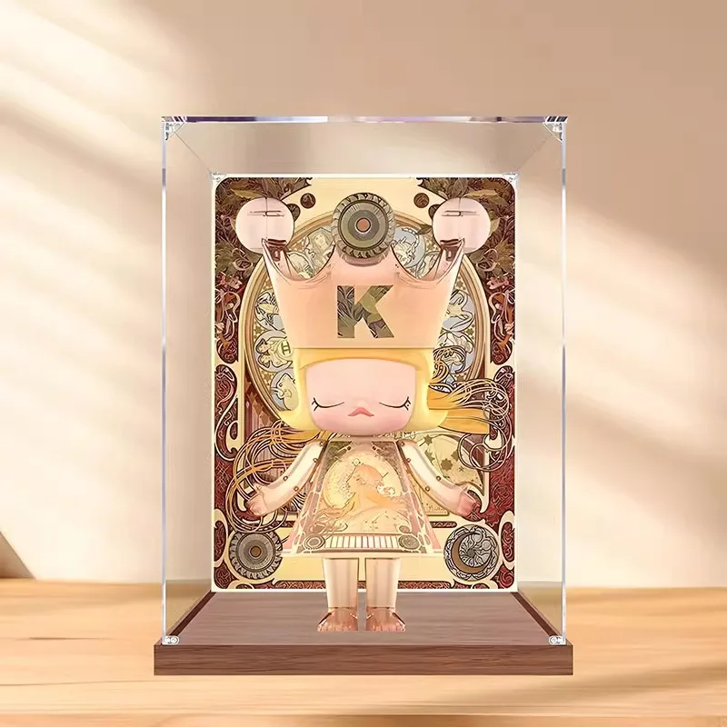 

Acrylic Dustproof Storage Display Box for Bubble Mat MEGA Collectible Molly Constant Sand Mu Xia 400 Figure Organizer