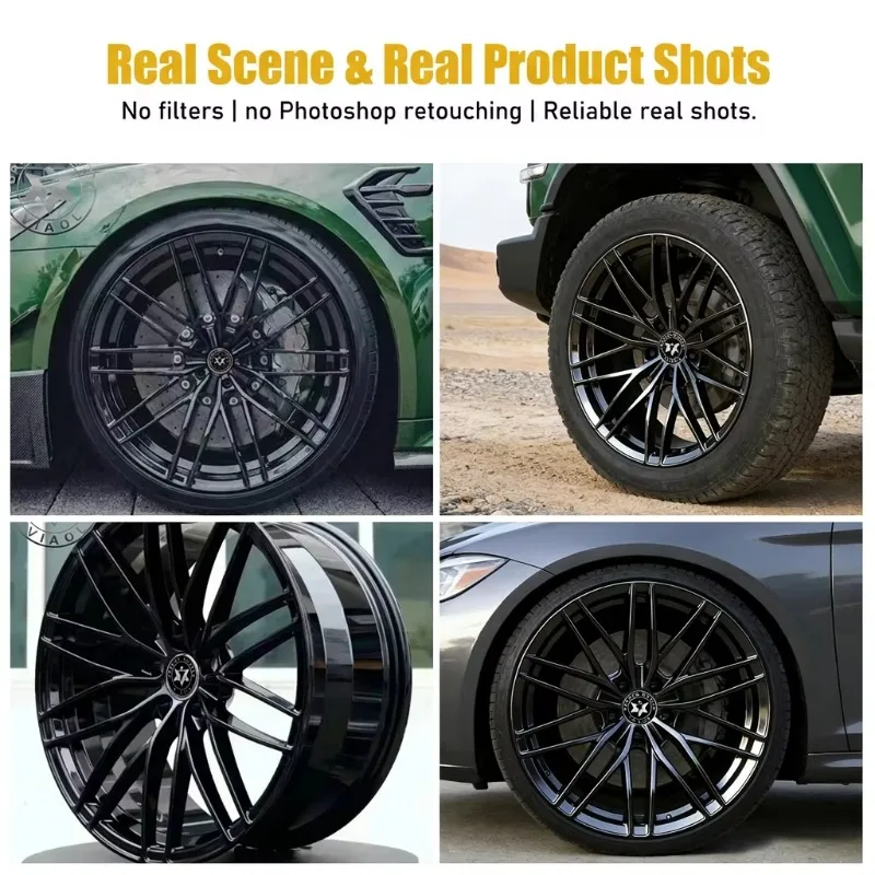 Private Custom Forged Aluminum Wheels 18-22 Inch 5x112 For BMW G20 Geometric Gloss Black Rims For Rolls Royce For Cadillac