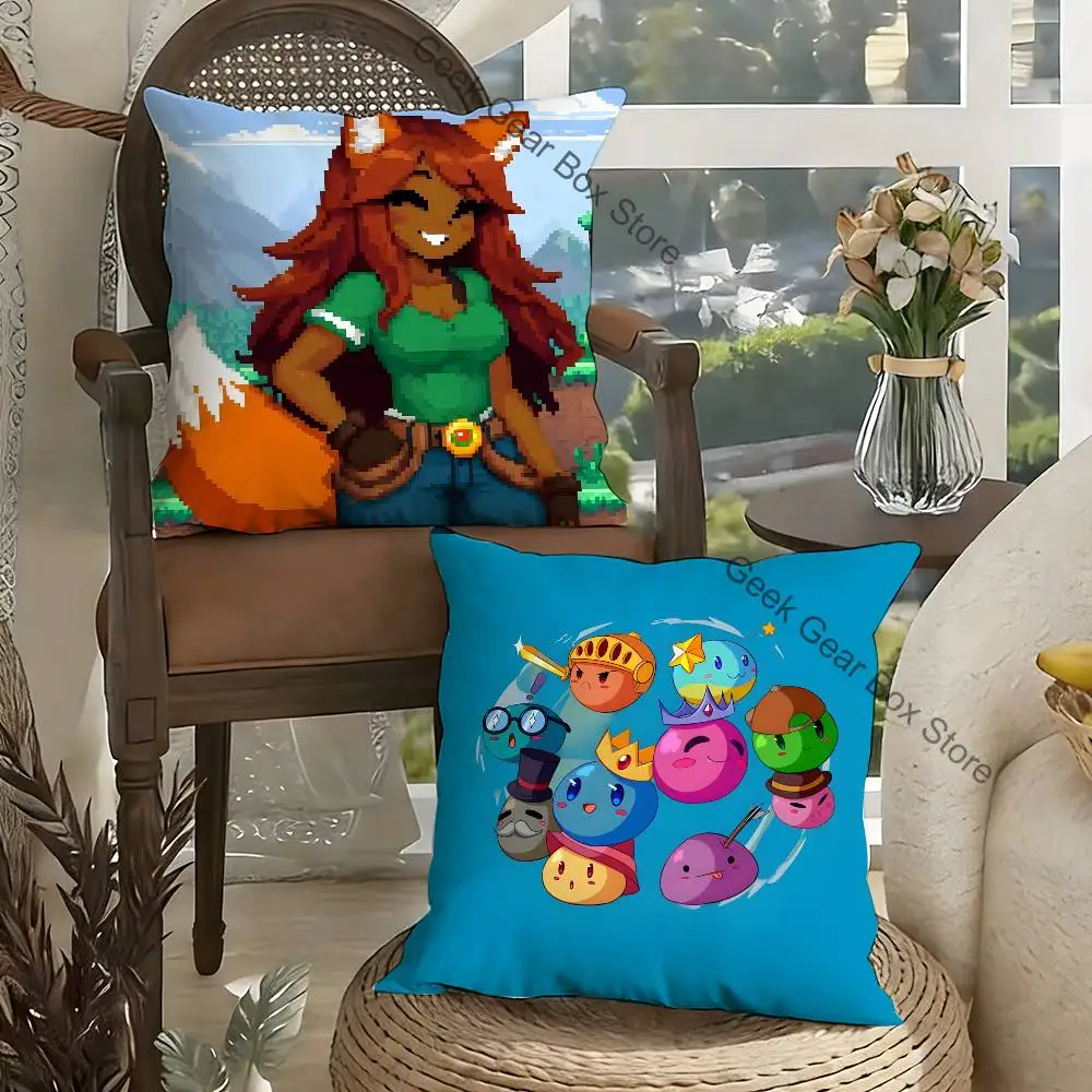 

Game T-TerrariaS Pillow Case cute cartoon anime peripheralsBedroom Sofa Decorative Cushion Cover Soft Cushion Cover