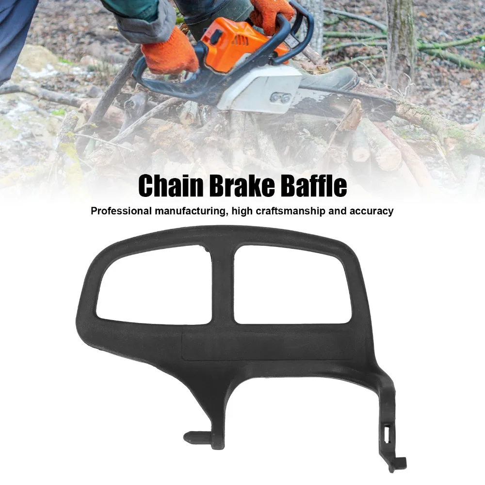Black Chainsaw Brake Handle Curved ABS Chainsaw Brake Cover Lightweight Easy Install for STIHL 020 020T MS200 MS200T