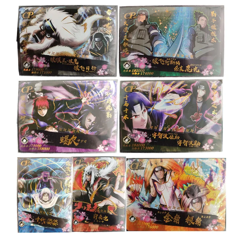 

Anime Naruto Uchiha Sasuke Uchiha Itachi Cp Card Game Collection Rare Cards Children's Toys Boys Surprise Birthday Gifts