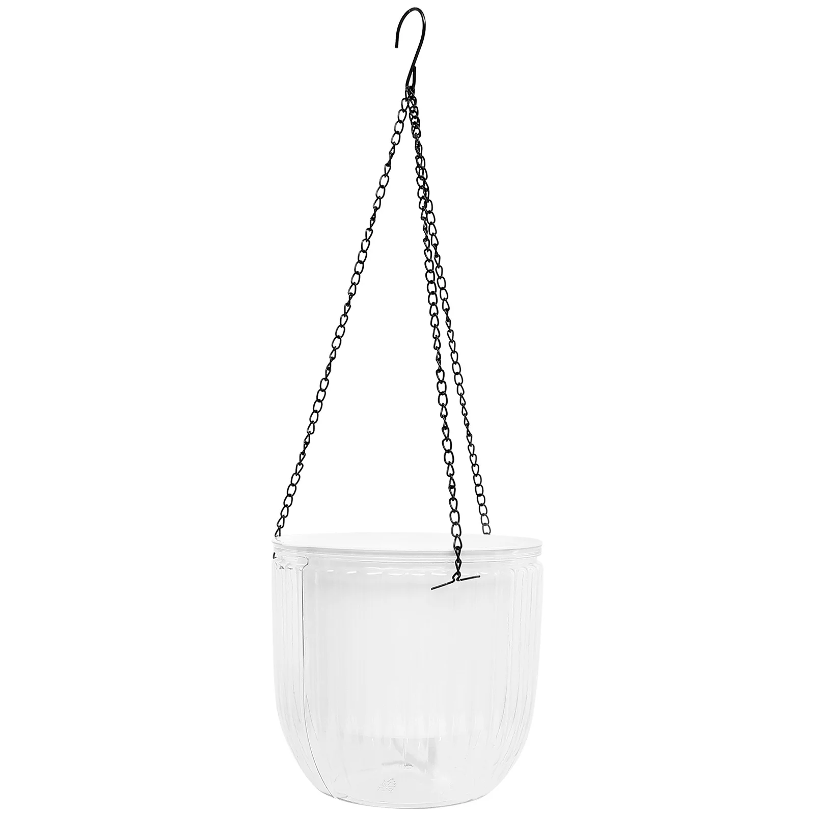 

Resin Hanging Planter with Automatic System for Indoor Outdoor Plants Balcony Garden Flower Display Hanging Outdoor