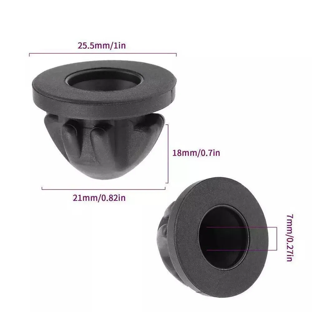 4PCS For BMW 1-8 Series X4 X5 X6 X7 Engine Cover Trim Rubber Mount Grommet Bush Bump Stop 11127614138