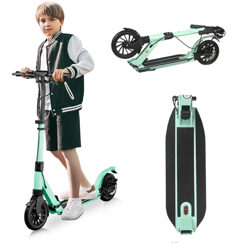 

STLF Anluosen A6D All--Terrain Scooter for Adult 200MM PU Tires Robust Aluminum Alloy Folding Lightweight