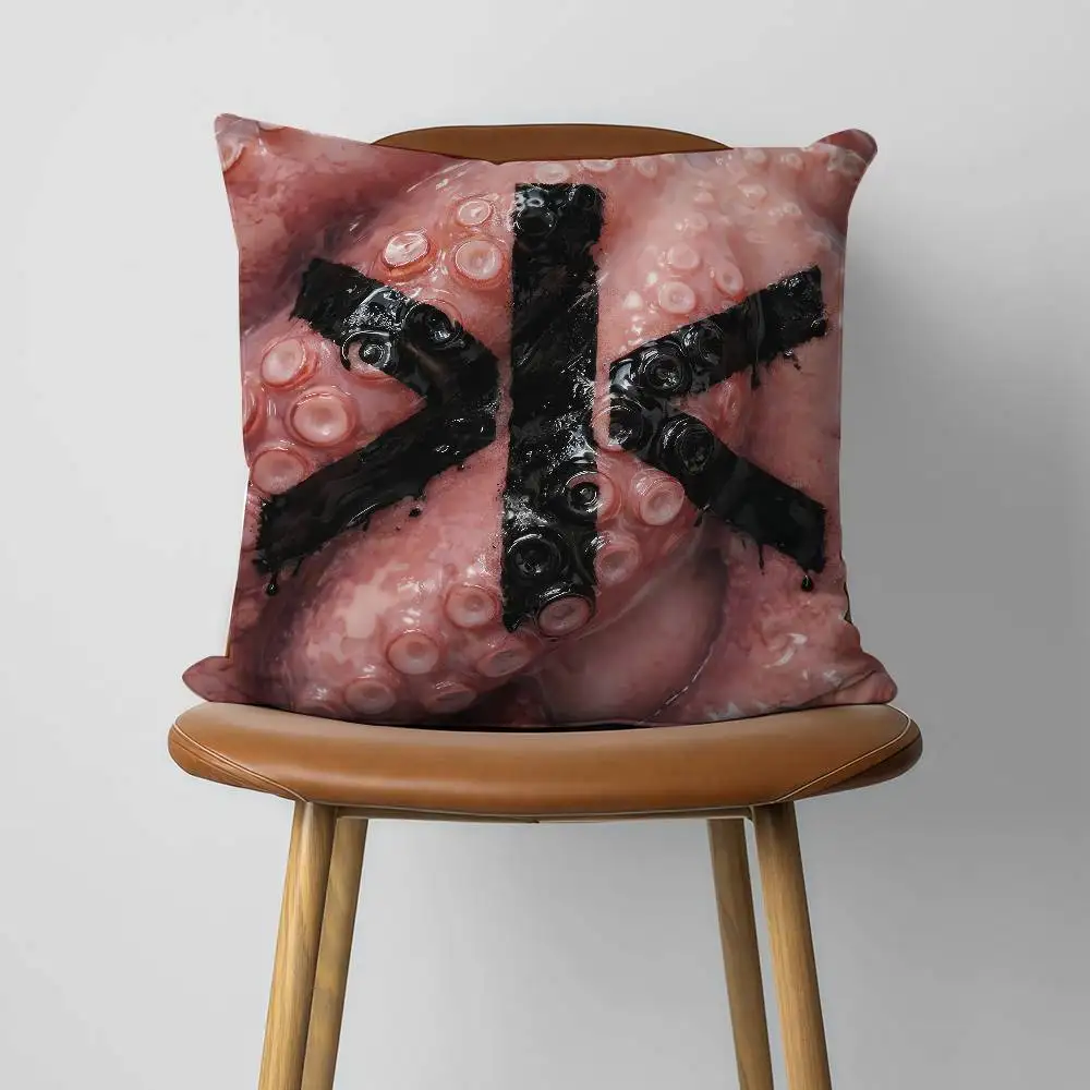 A-Alvaro Diaz OMAKASE 30x30cm 45x45cm Pillow Case Decor Protective Covers Comfortable Soft For Sofa Living Room Home Office