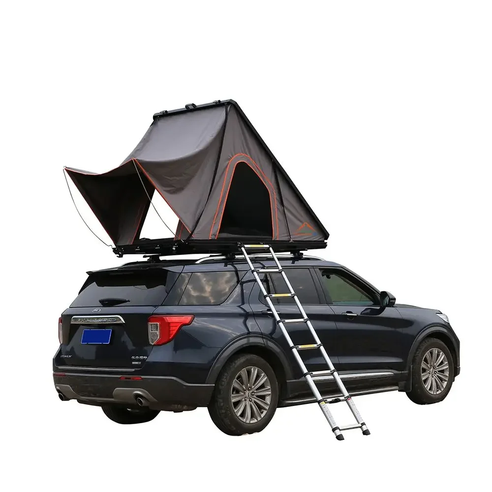 

Popular tents aluminium triangle hard shell car roof tent waterproof for Jeep