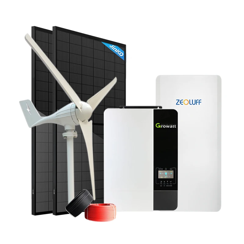 Manufacturer Supplier  Small Hybrid Solar Wind Power System Solar and Wind Turbine Hybrid System 30 Kw  Factory Sale Direct
