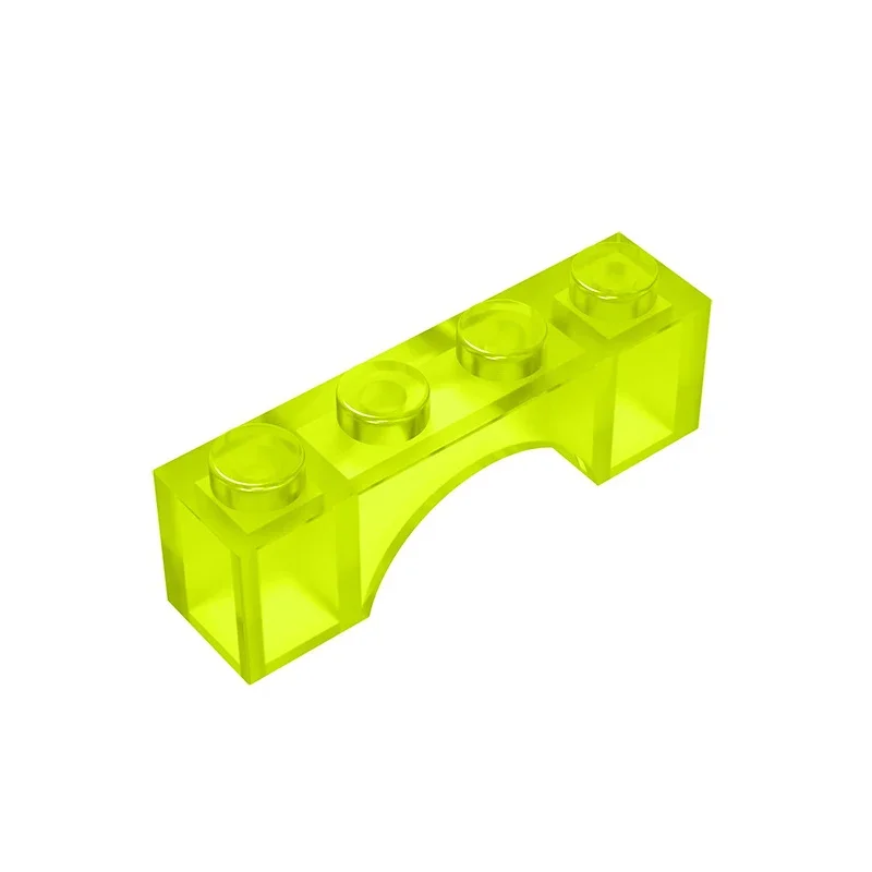 Gobricks GDS-681 cegła łukowa 1x4 - 1x4 cegła łukowa kompatybilna z klockami lego 3659 dla dzieci DIY edukacyjne do budowania klocki techniczne