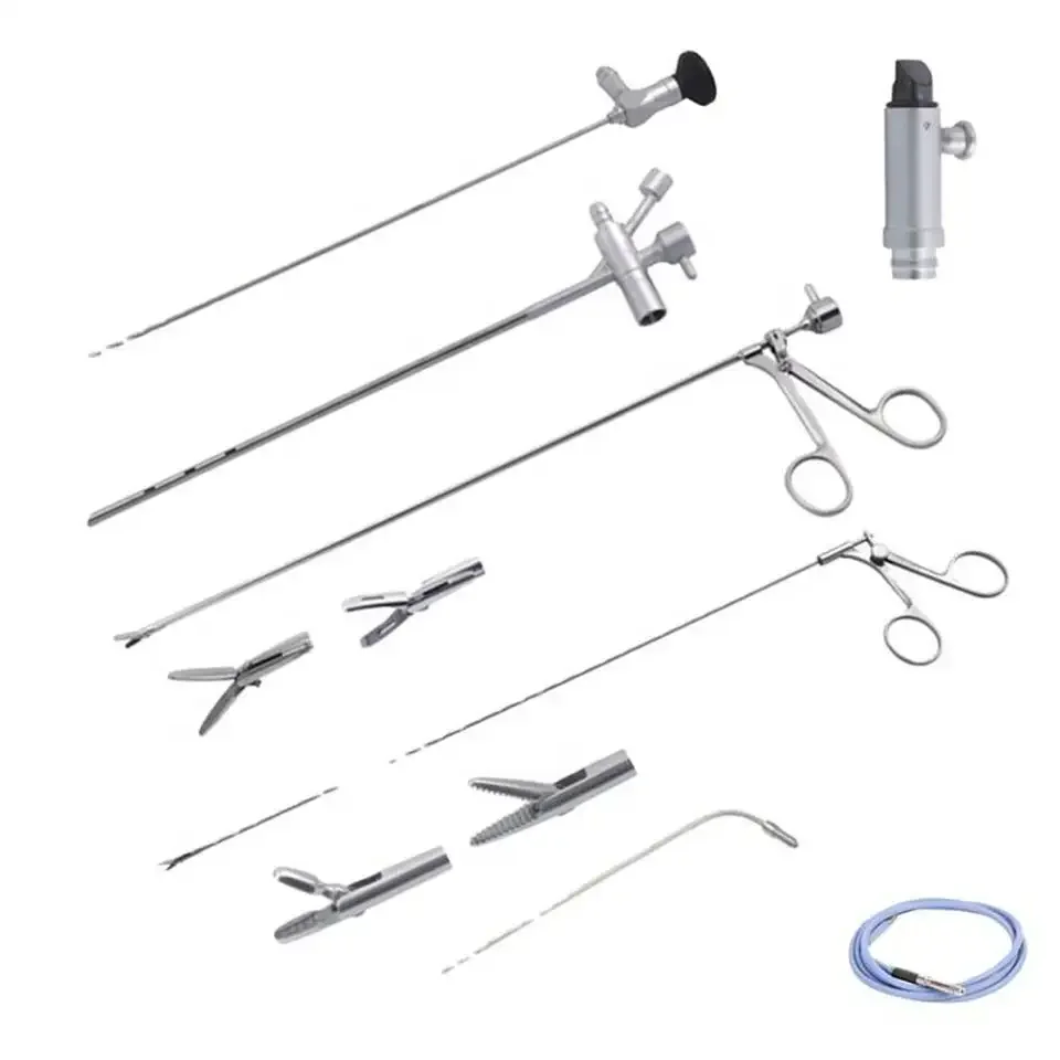 Reusable ENTs Portable Rigid Bronchoscopes Set Price