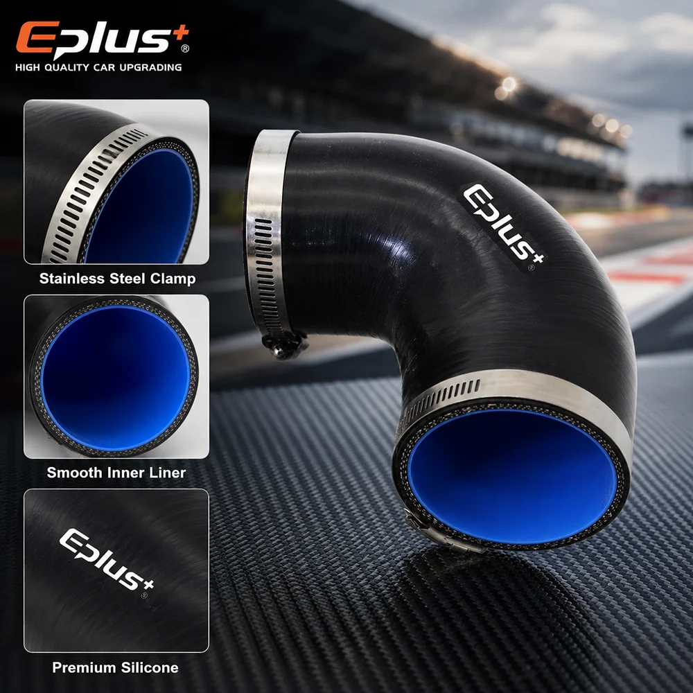 ข้อต่อสายยางซิลิโคนสีดำ 90 องศ - Pipe Clamp Bar บทวิจารณ์และราคา