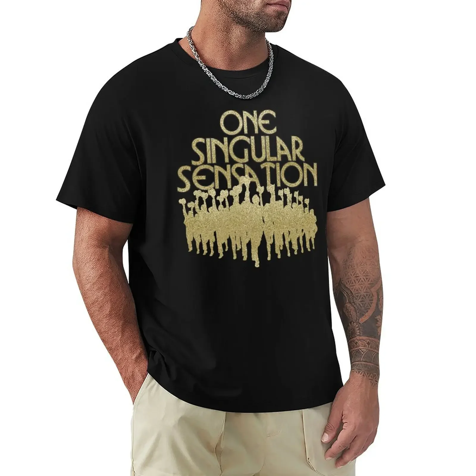 One Singular Sensation A Chorus Line T-Shirt customs design your own oversized oversized t shirt plus size men clothing