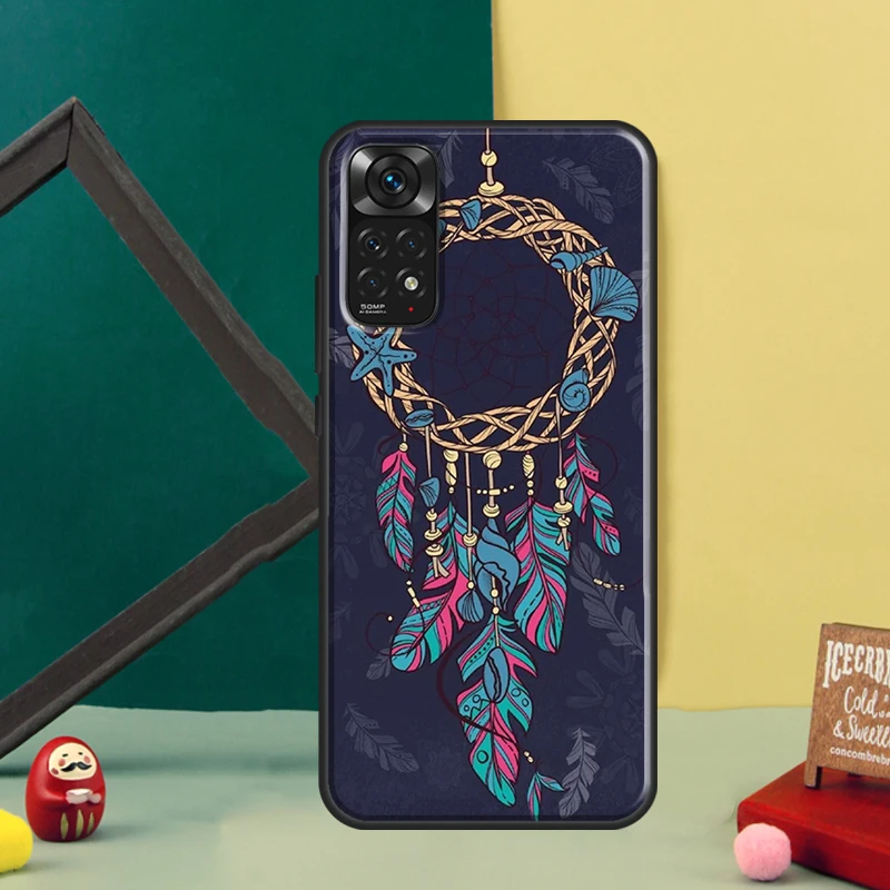 Dream Catcher Case For Xiaomi Redmi Note 12 11 7 8 9 10 Pro 8T 9S 10S 11S Redmi 9 10 9A 9C 12C 10A 10C Cover