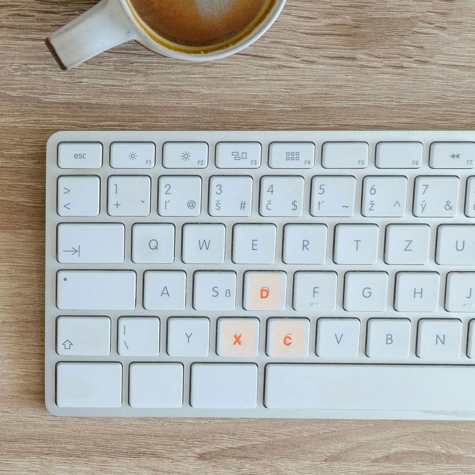 2Sheets Keyboard Stickers English Alphabet Computer Laptop Desktop Notebook Stickers Premium PVC Clear Letters No Residue Easy