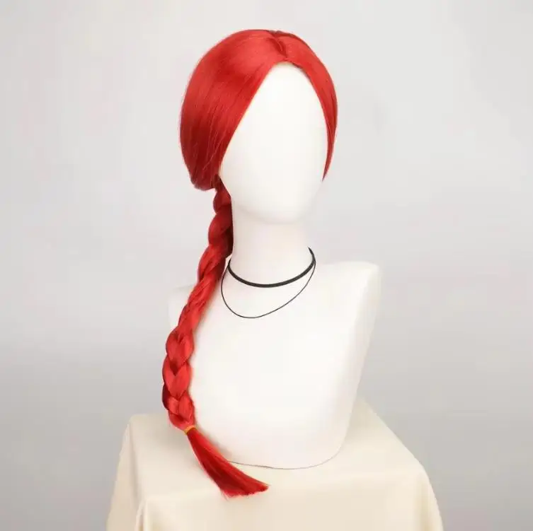 Halloween Synthetic Wigs Movie Toys Women Jessie cosplay wig cowgirl red hair Role play Jessie braid wig