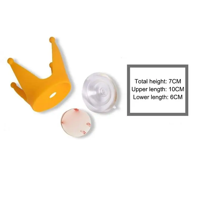 Motorcycle Helmet Crown Topper 1 PCS Funny Universal Suction Cup Decor for Outdoor Motorbike Riding Cosplay Prop