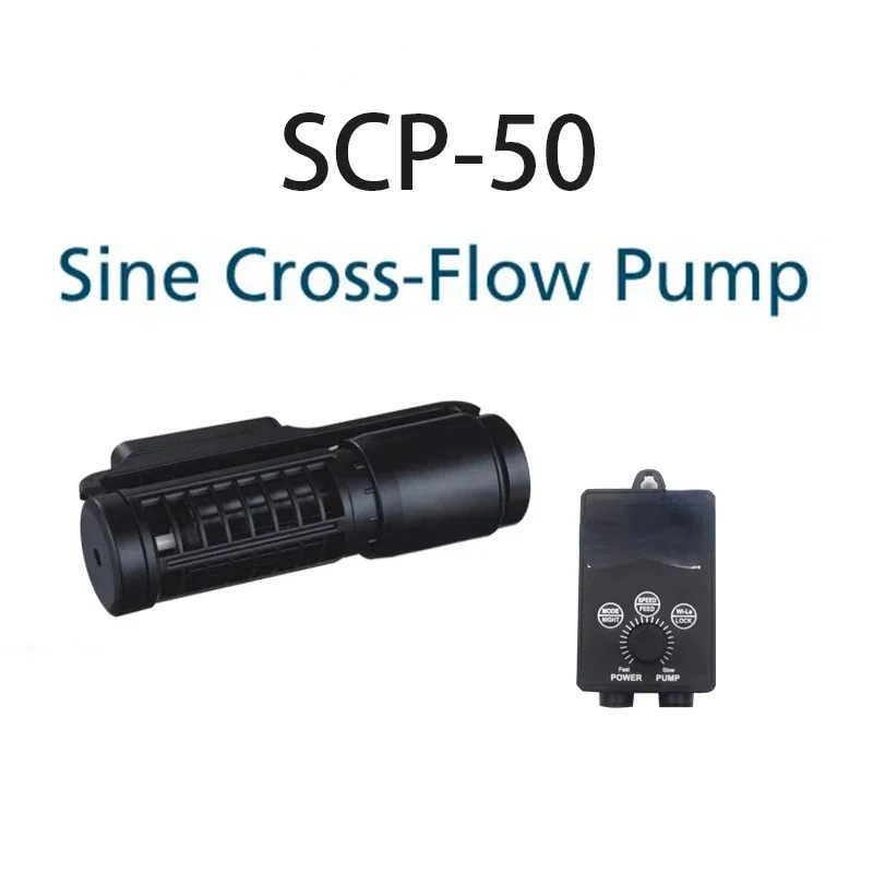 new SCP-50 ECP-50 WIFI wave pump circulation pump 12W 1500-5000L / H coral tank mini aquarium surfing pump for 8MM glass