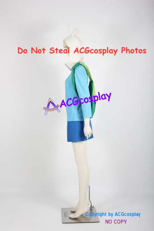 أزياء Adventure Time Fionna التأثيرية تتضمن حقيبة الظهر وأغطية الرأس