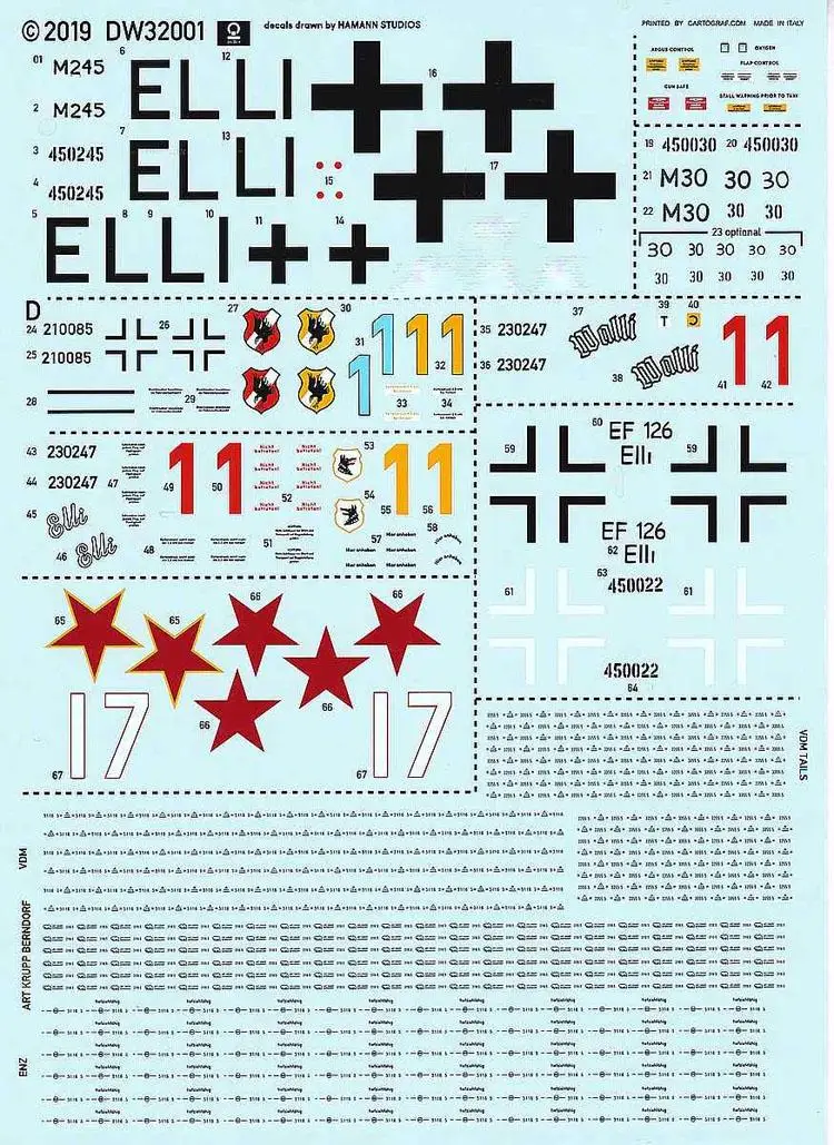 DAS WERK DW32001 1/35 JU EF-126 EUI/EF-127 WALLI 3 IN 1