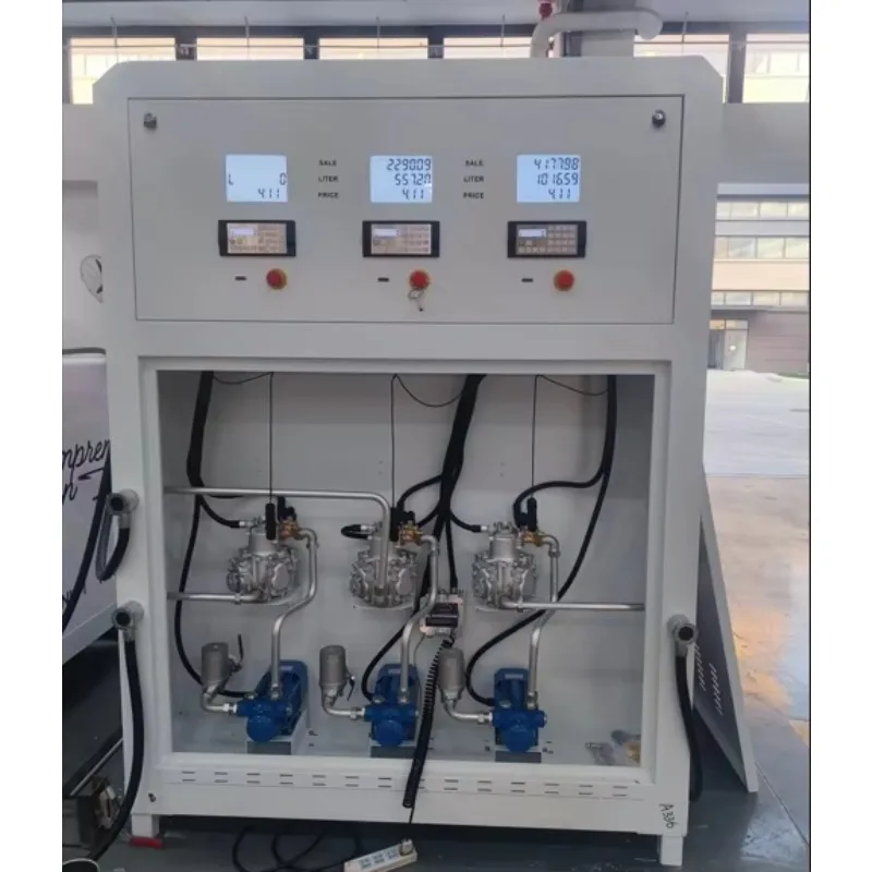 Bluesky 6000L 3Hoses Portable Mini Mobile Fuel Gas Station Fuel Dispenser With Gas Station Management System Rfid Payment System