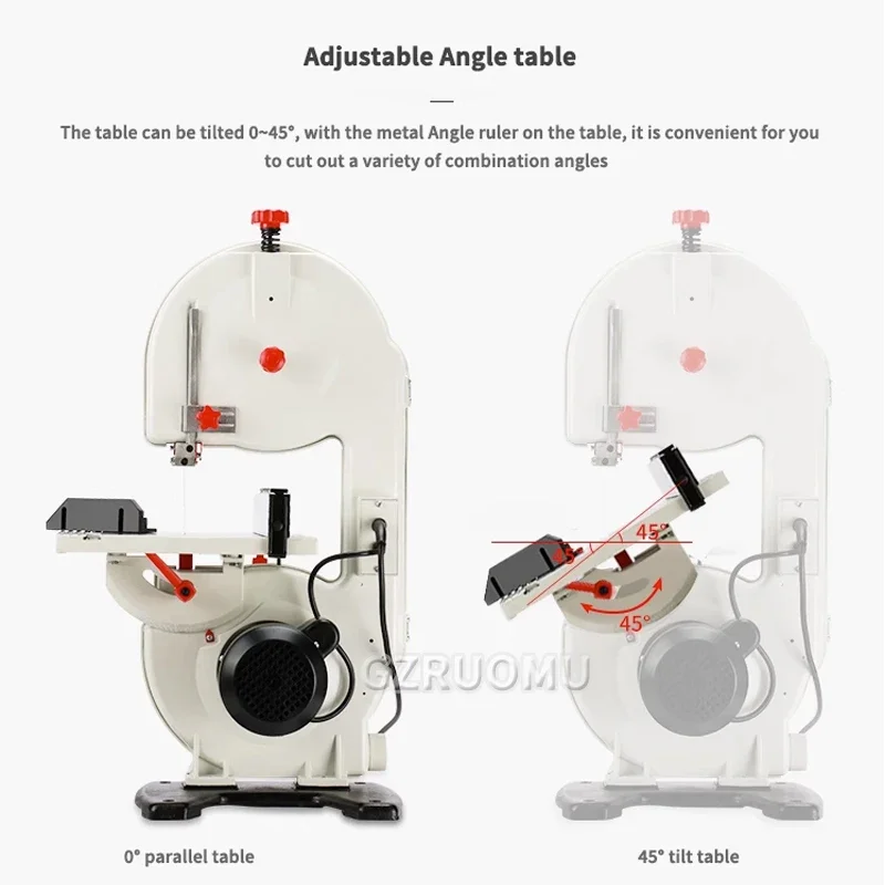 8-inch Band Saw Machine, Wire Saw Machine, Woodworking Jigsaw, Metal Saw, Small Sawing Machine