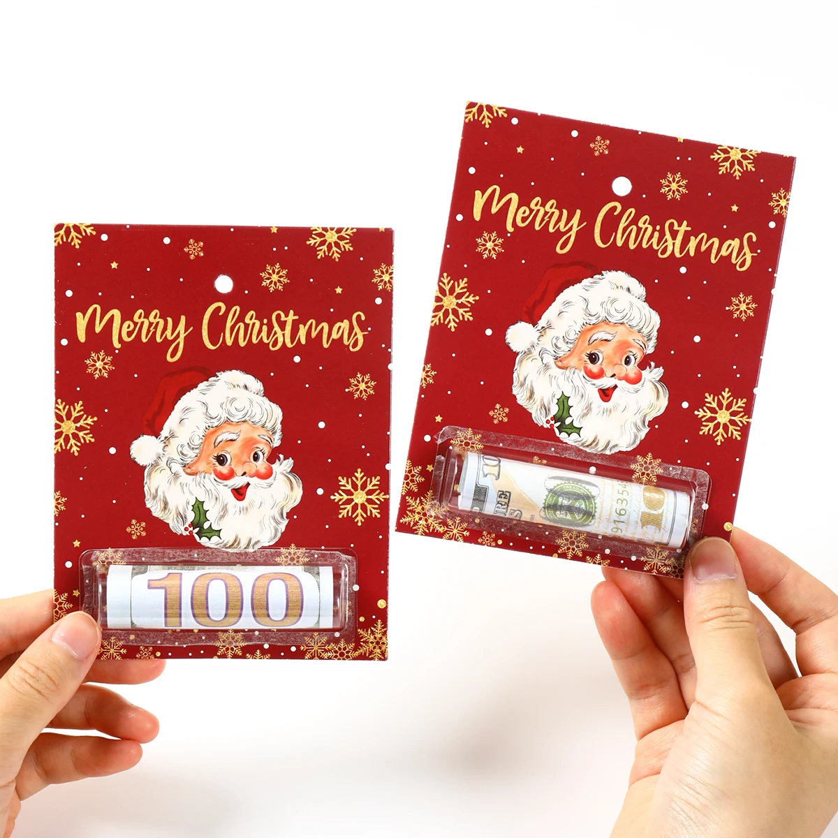 

Christmas Money Holder Ornaments Merry Christmas Decoration for Home 2025 Cash Money GIft Pendant Navidad New Year Gift 2026
