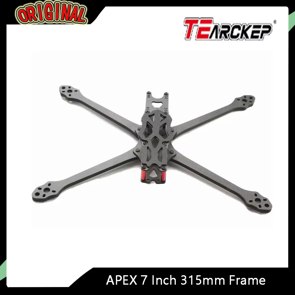 

APEX 7 Inch 315mm Carbon Fiber Quadcopter Frame Kit - 5.5mm Thick Arm for FPV Freestyle & RC Racing Drone DIY Build
